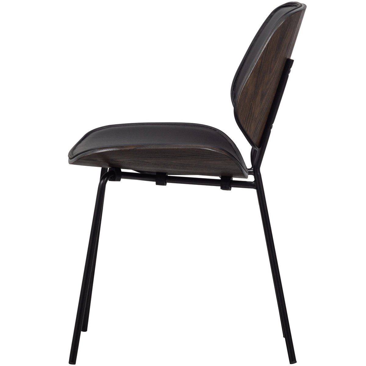 Chaises de table métal CLOSE noir, WOOOD
