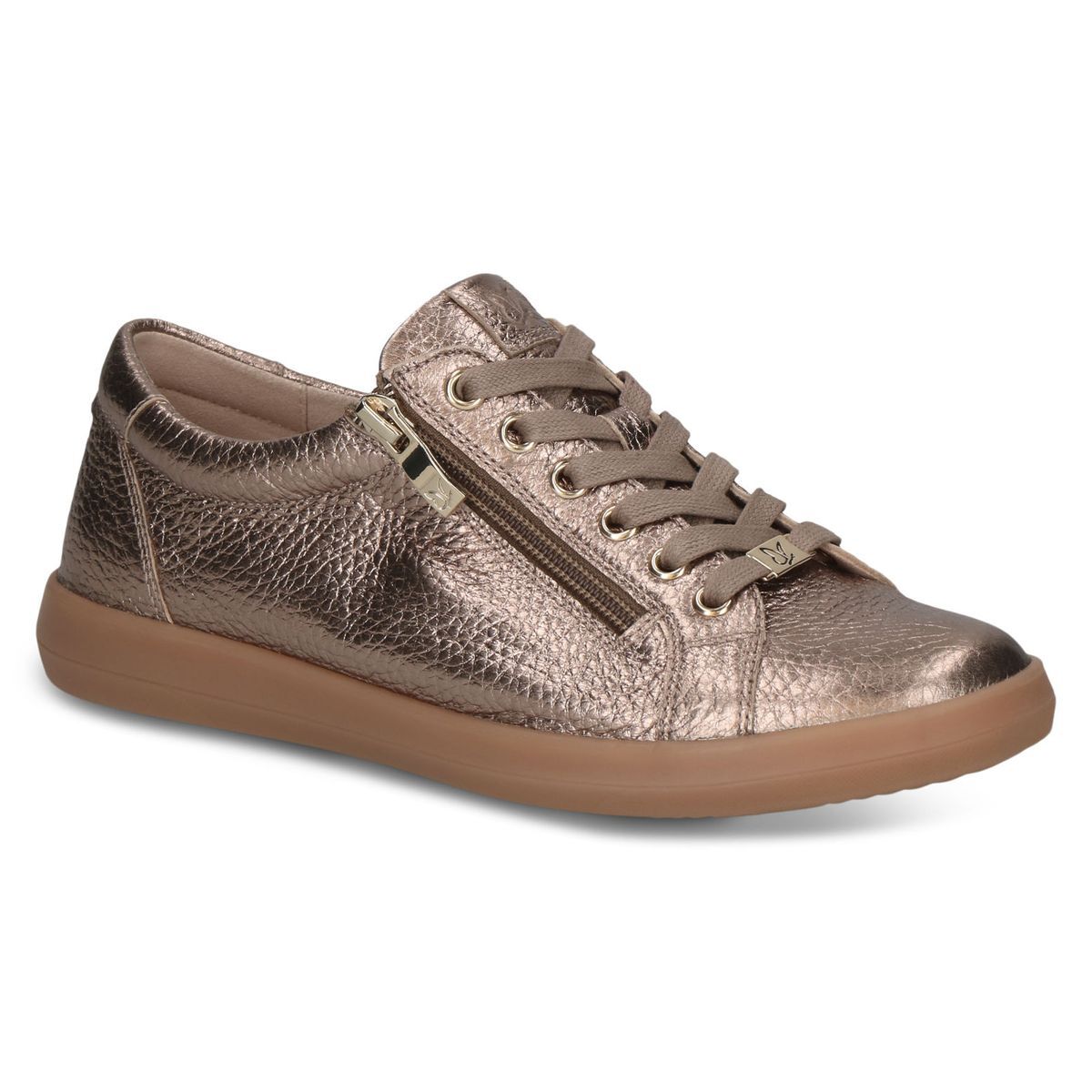Basket en cuir marron, CAPRICE