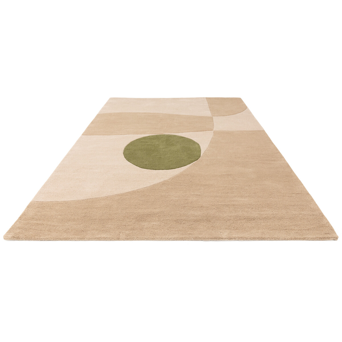 Bold Abstract Rug in 100% Wool multi-coloured, ÉDITÉ