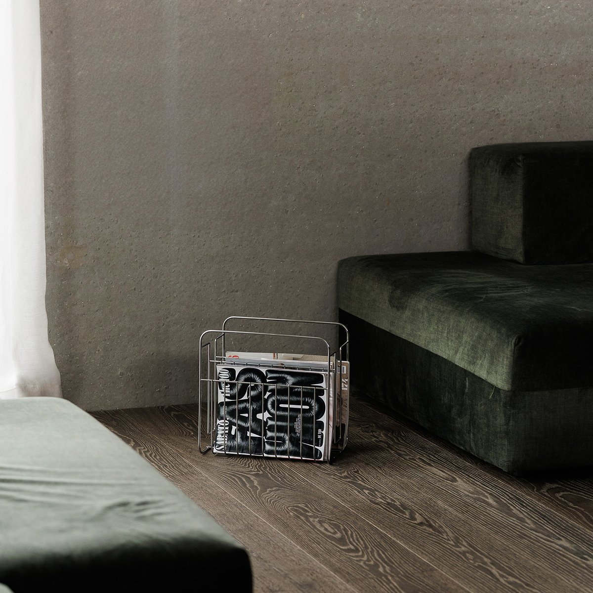 Porte-Revues ALBUM argent, SP COLLECTION