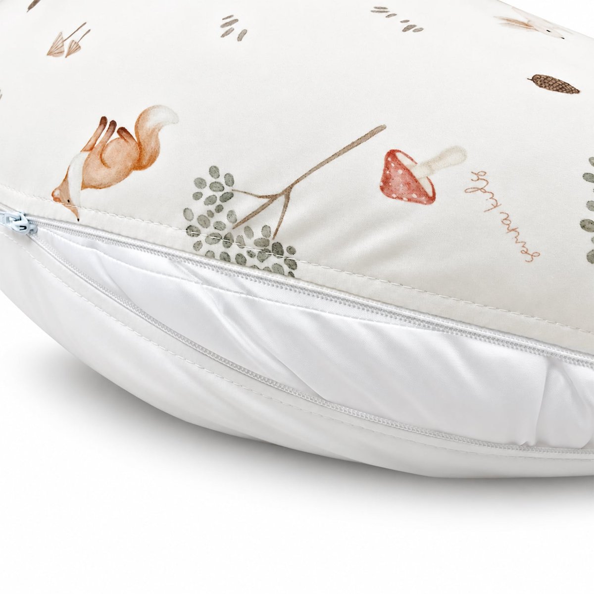 Coussin de maternité et d'allaitement + housse FOREST écru, SEVIRA KIDS