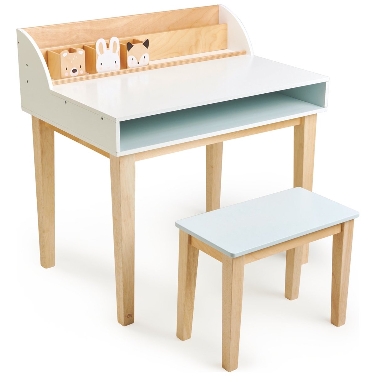 Bureau et chaise multicolore, TENDER LEAF TOYS