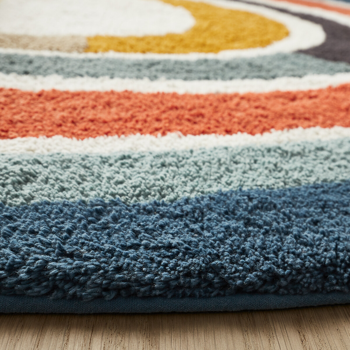 Vloerkleed voor kinderen in bio katoen, klein model, Niji multicolor, AM.PM