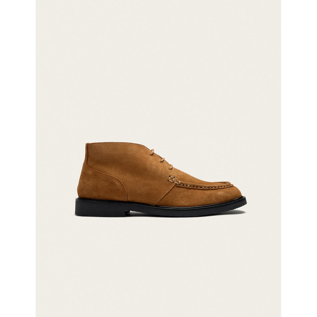 Bottines URIAN suède cognac, ODAJE