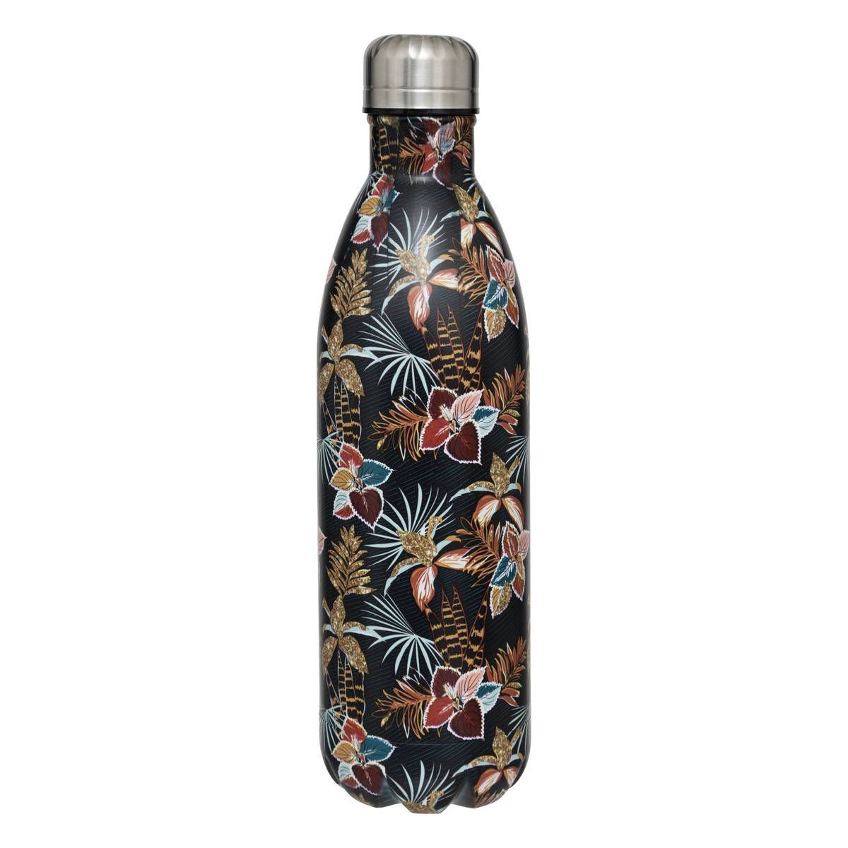 Bouteille isotherme design jungle 1L multicolore, 5FIVE SIMPLY SMART