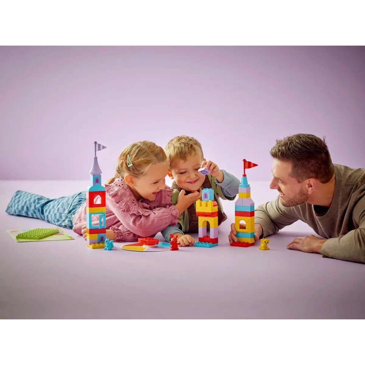 Jeu de Château Hopsy LEGO DUPLO 10450 couleur unique, LEGO