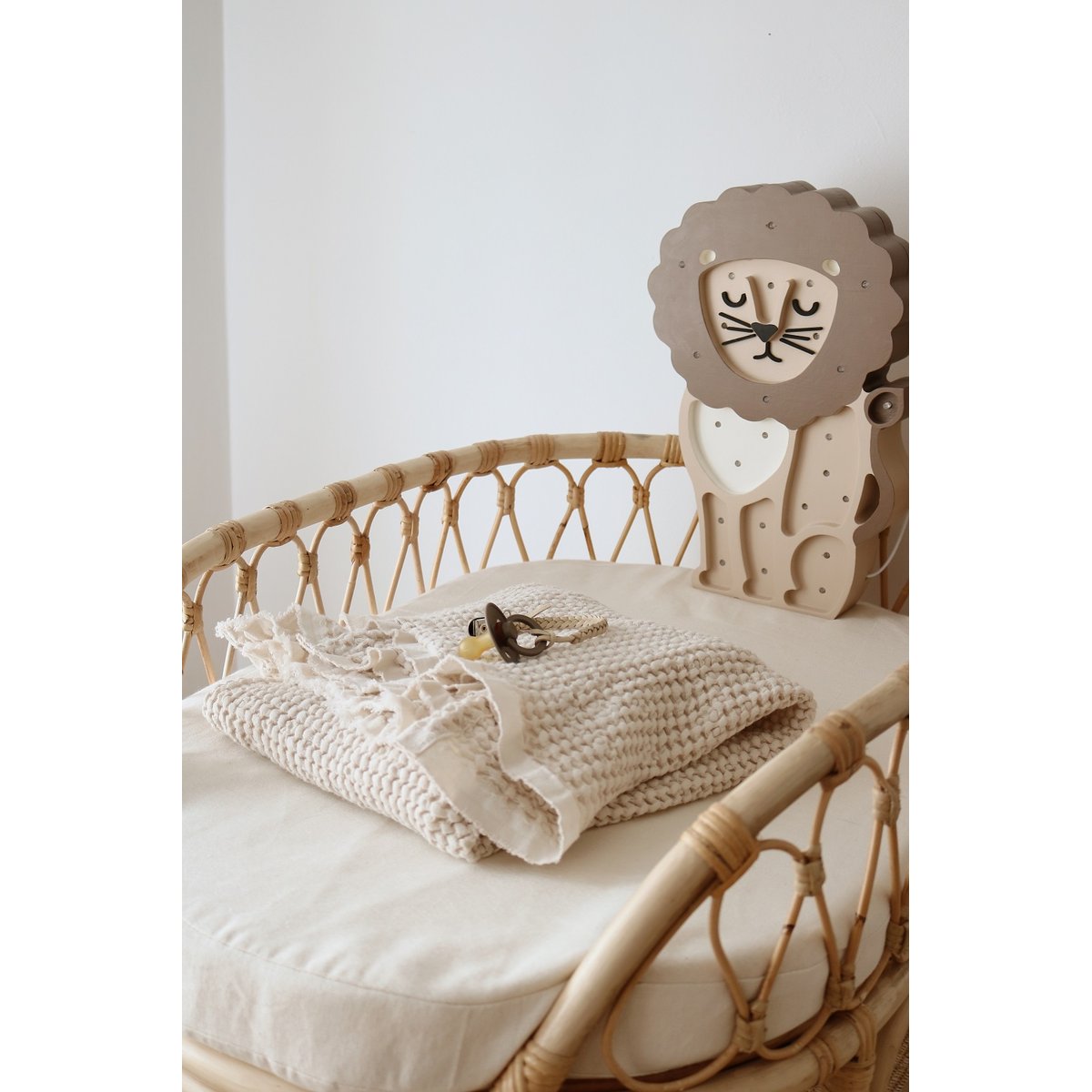Lampe Veilleuse Lion marron, LITTLE LIGHTS
