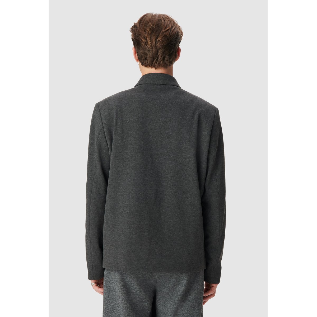 Veste en maille ULTRA MOBILITY gris foncé, IKKS