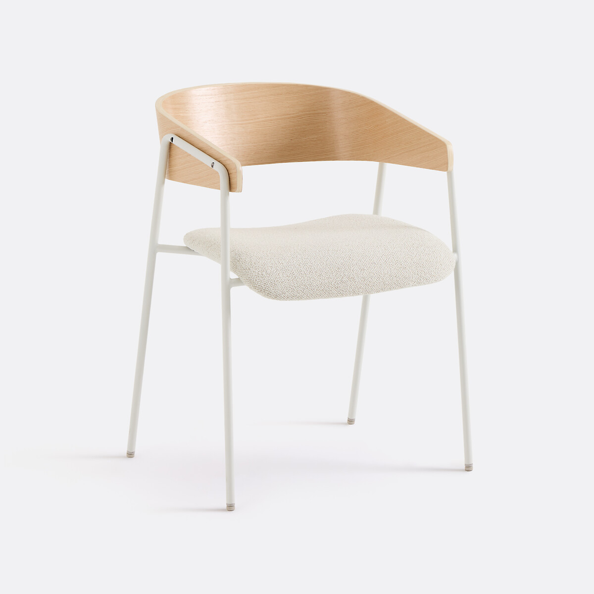 Sillón de comedor, Elleza crudo/beige , LA REDOUTE INTERIEURS