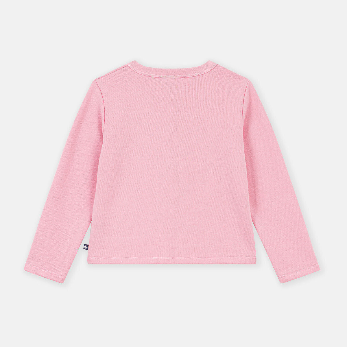 Cardigan in cotone rosa, PETIT BATEAU