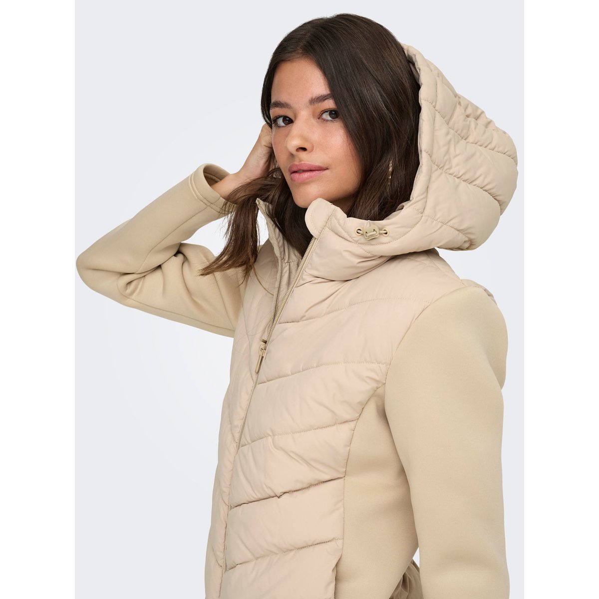 Doudoune grise - oxford tan, JDY