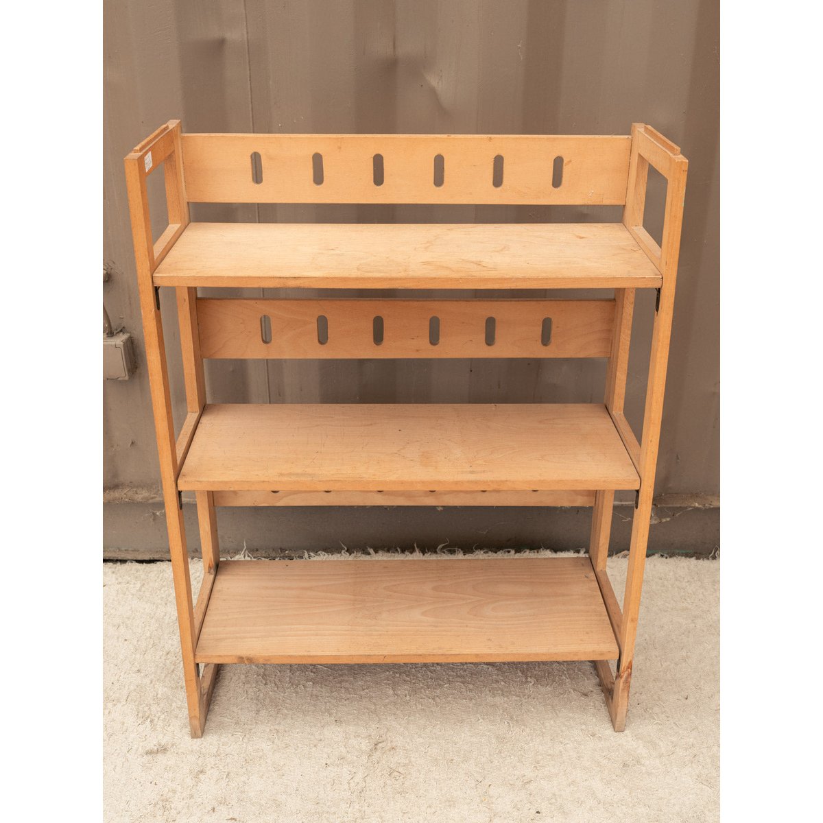 Étagère de bouquiniste en bois Gaëlle N°1581 - Bon état bois clair, DEBONGOUT
