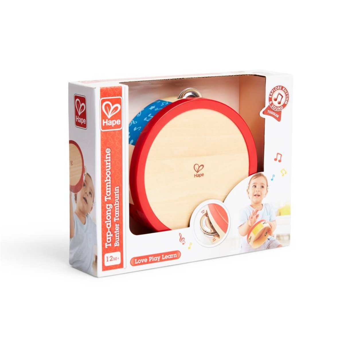 Tambourin pour enfant multicolore, HAPE