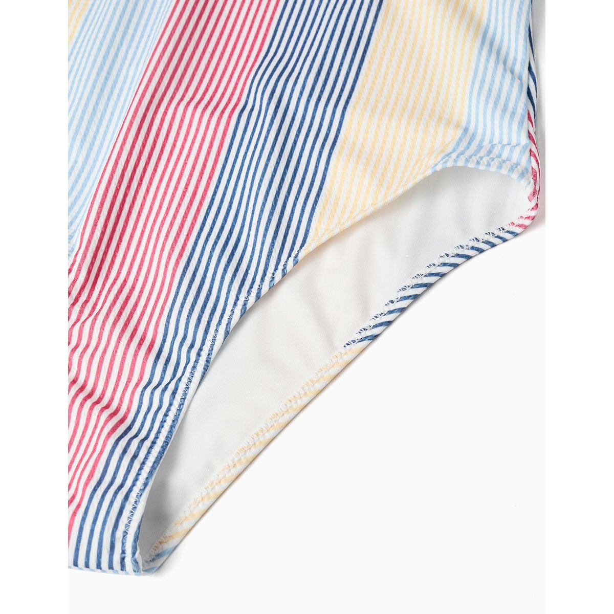 Maillot de bain à rayures avec doublure You&Me rouge, ZIPPY