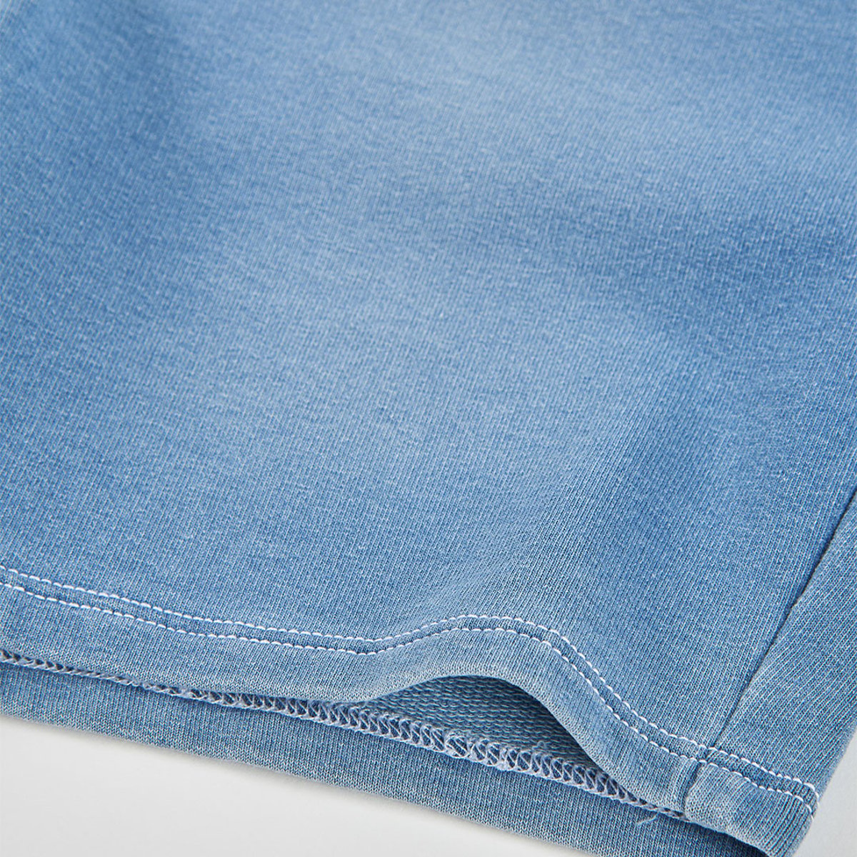 Short garçon denim bleu, BOBOLI