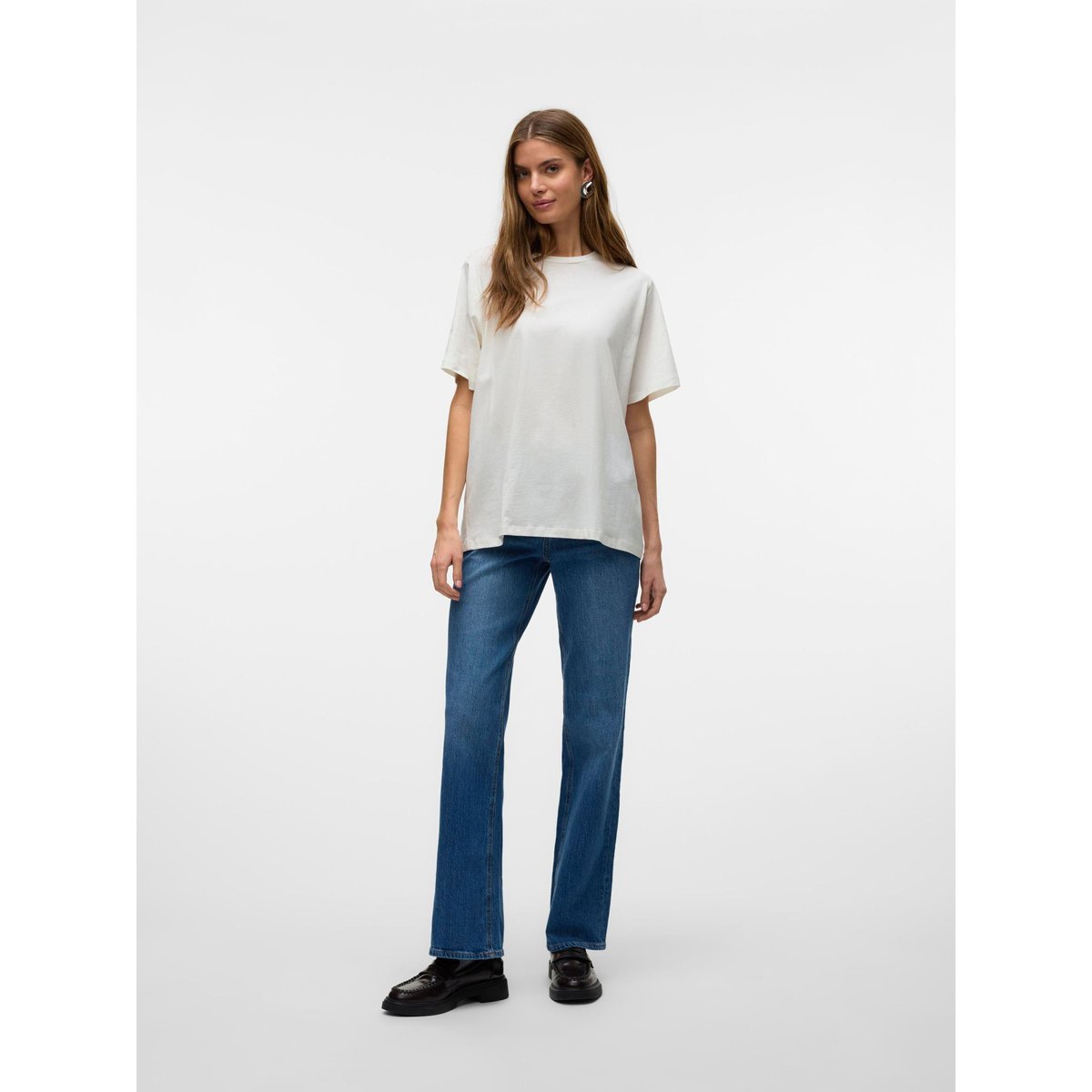 T-Shirt VMSENA T-shirts snow white, VERO MODA
