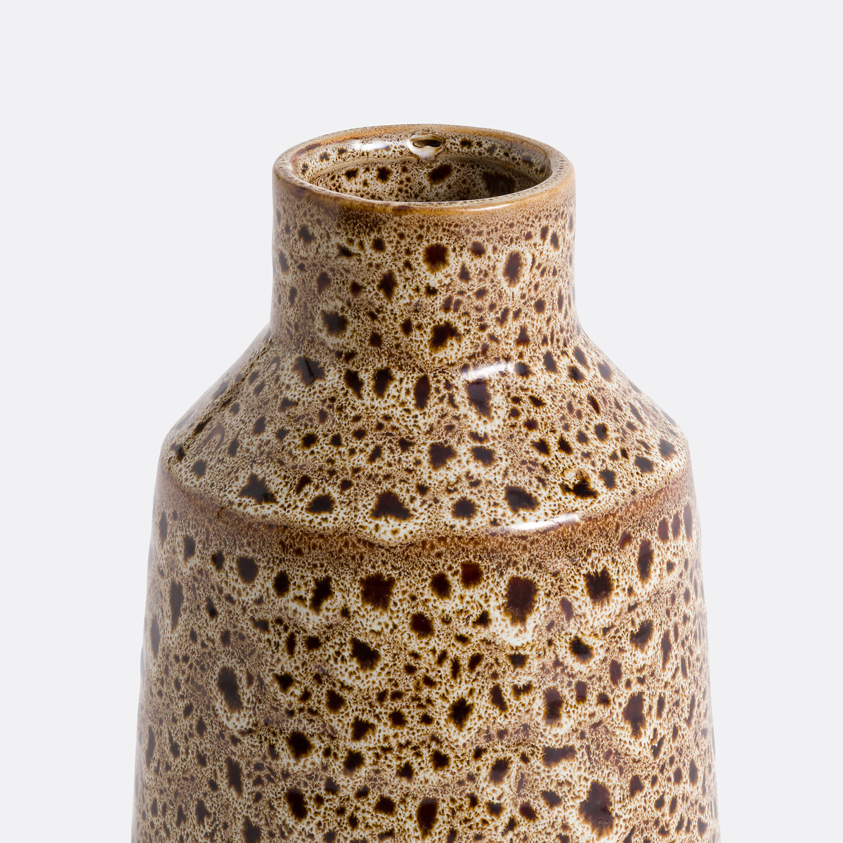Vase en céramique H20 cm, Pastela taupe, LA REDOUTE INTERIEURS