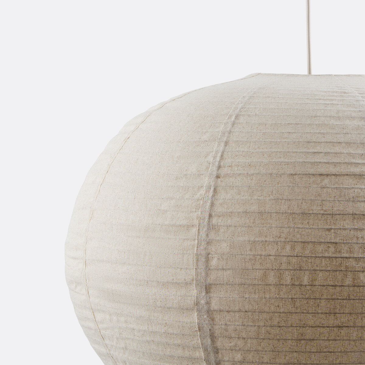 Suspension boule en lin, diamètre 65 cm, MARY naturel, LA REDOUTE INTERIEURS