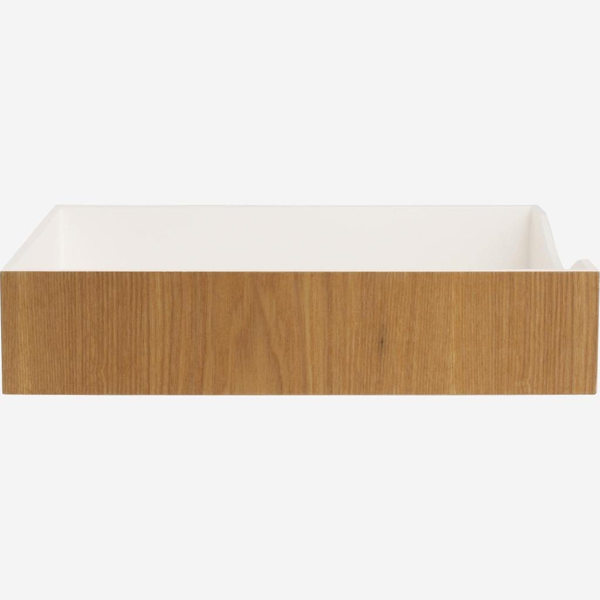 Boite carrée ARRAY naturel clair, blanc, HABITAT