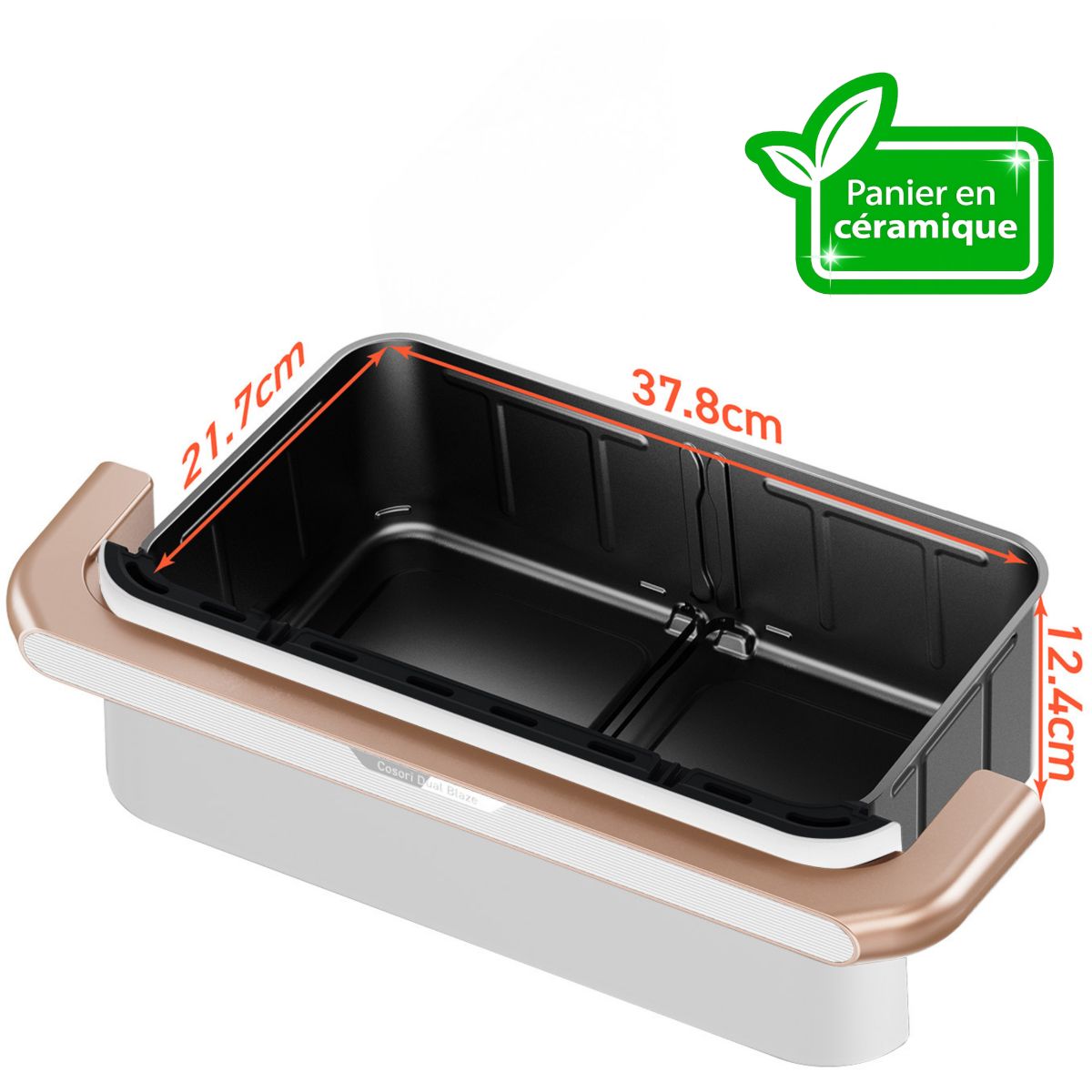 Friteuse sans huile Twinfry Pro 10l White KAAPAFCSSEU0277A couleur unique, COSORI