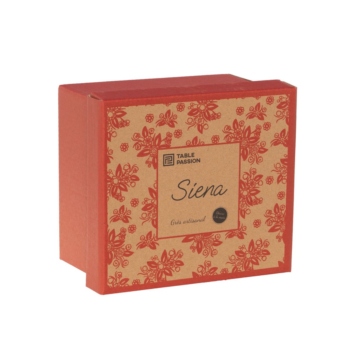Bol à soupe avec cuillère Siena 55 cl - SIENA multicolore, TABLE PASSION