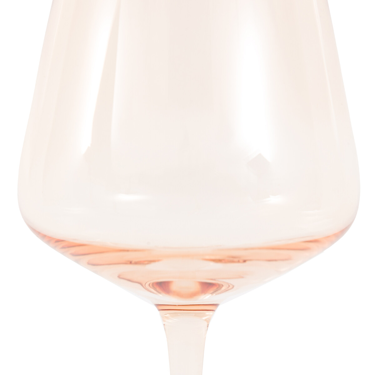 Set of 4 Eden Wine Glasses in Amber yellow, ÉDITÉ