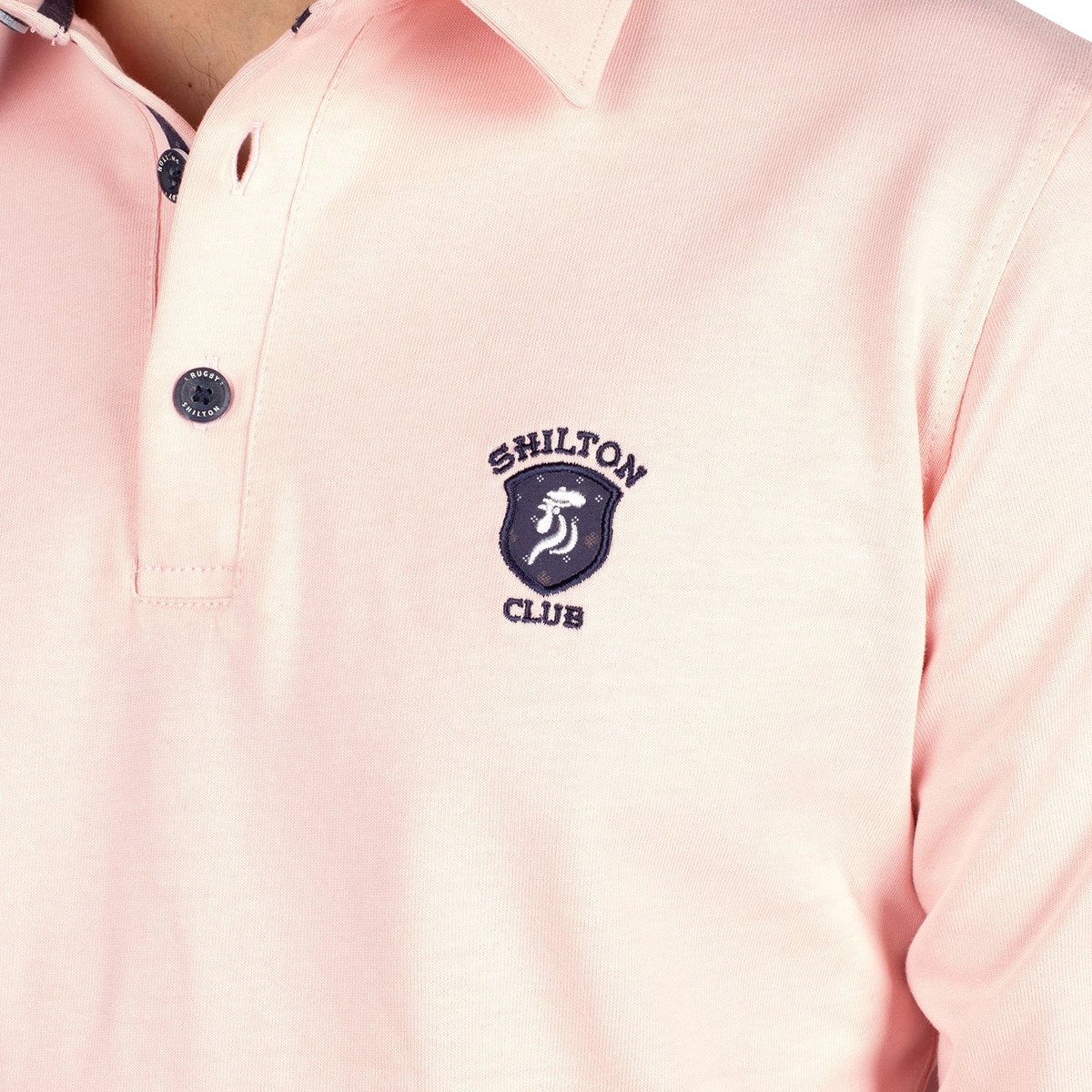 Polo uni basical rose, SHILTON