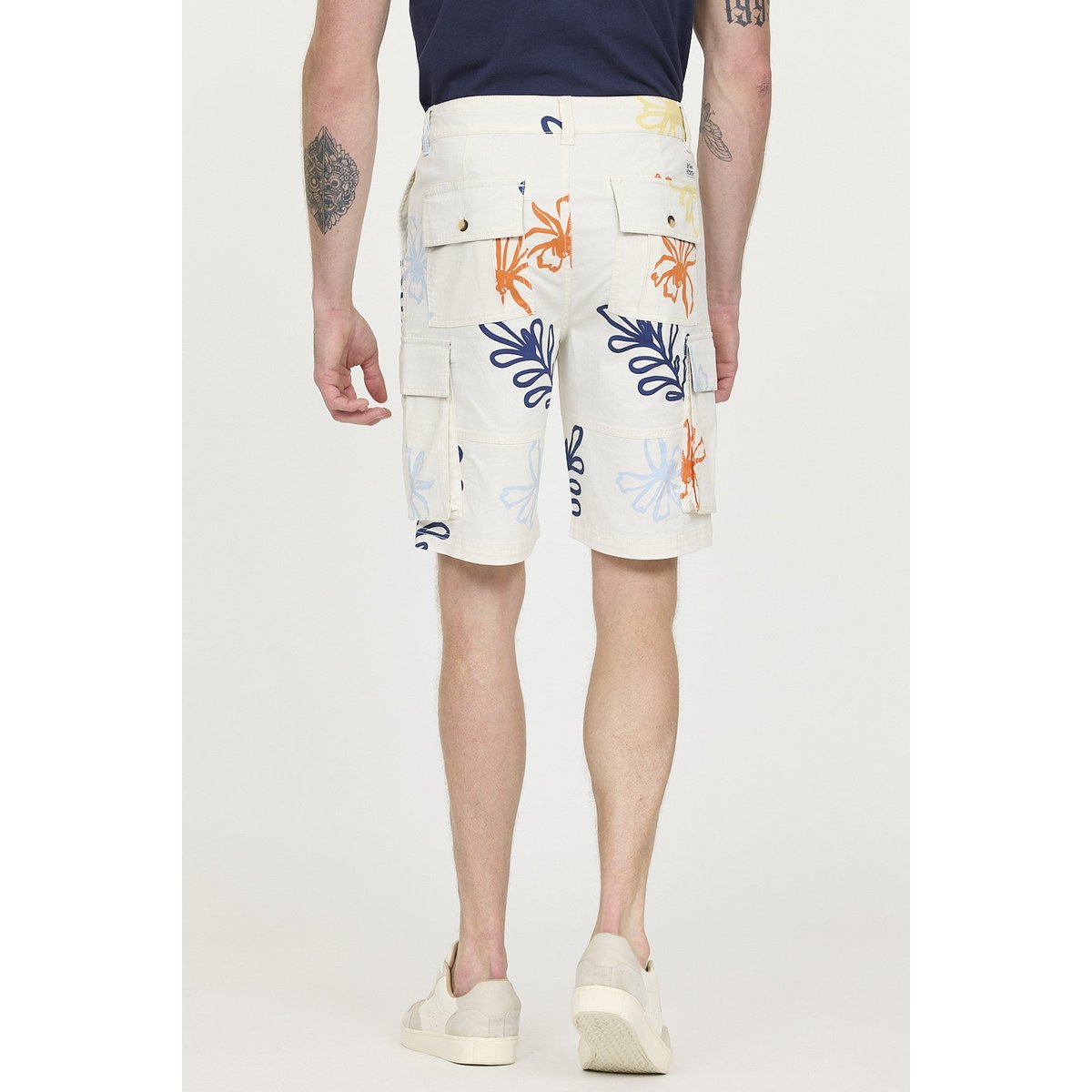 Short coton regular NOCK aop fleur, LEE COOPER
