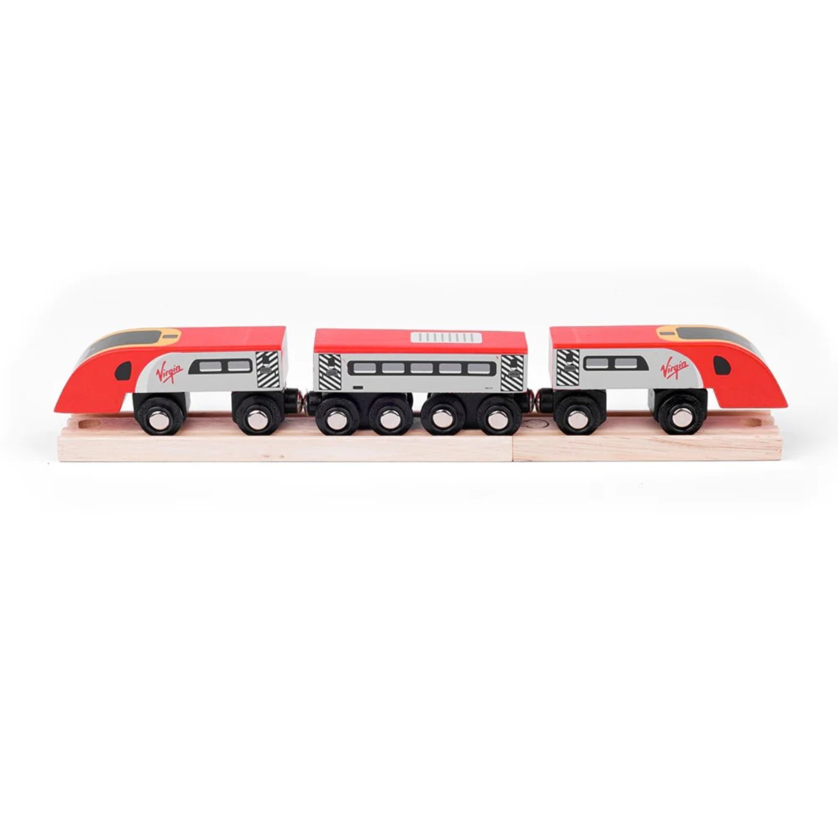 Train Virgin Pendolino rouge, BIGJIGS