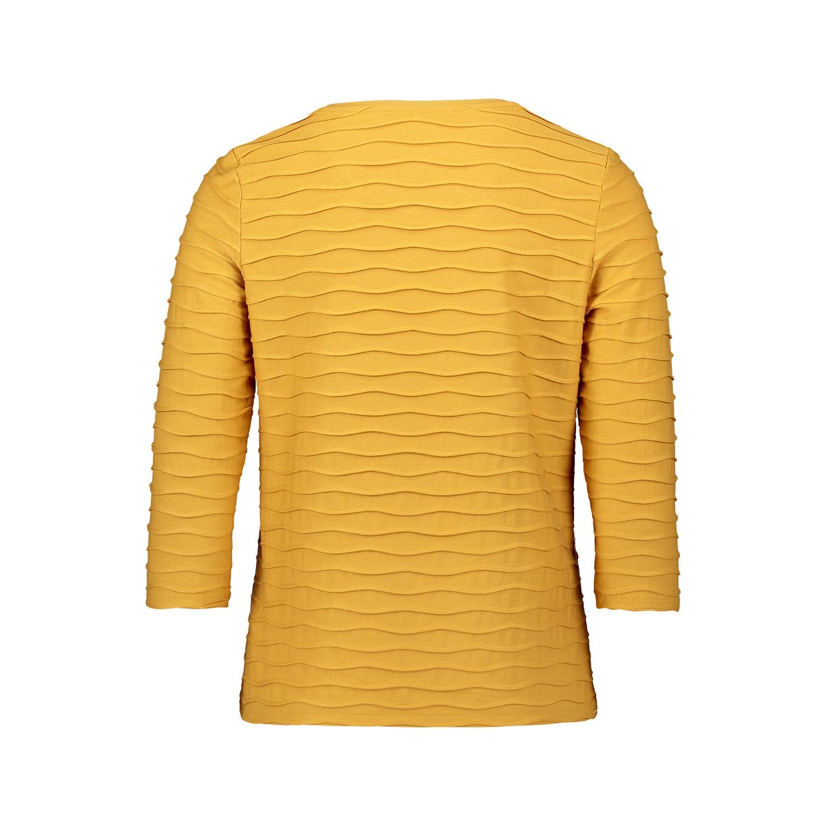 T-shirt basique de texture ondulée autumn gold, BETTY BARCLAY