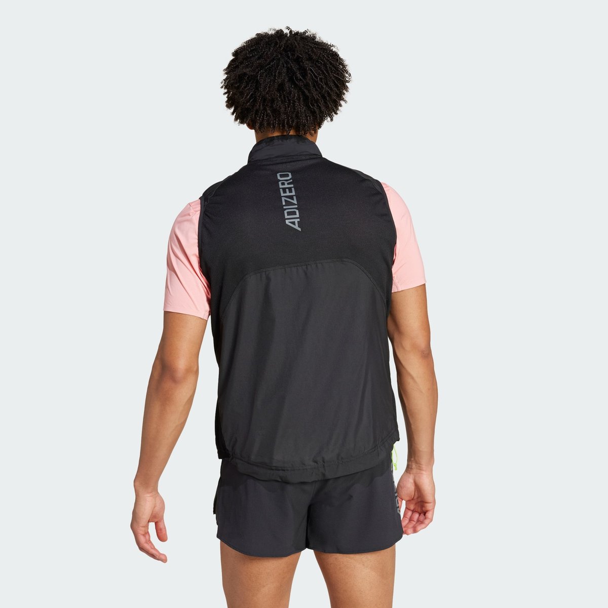 Doudoune Sans Manches Matelassée De Running Adizero Doudoune Sans Manches Matelassée De Running Adizero black, adidas Performance