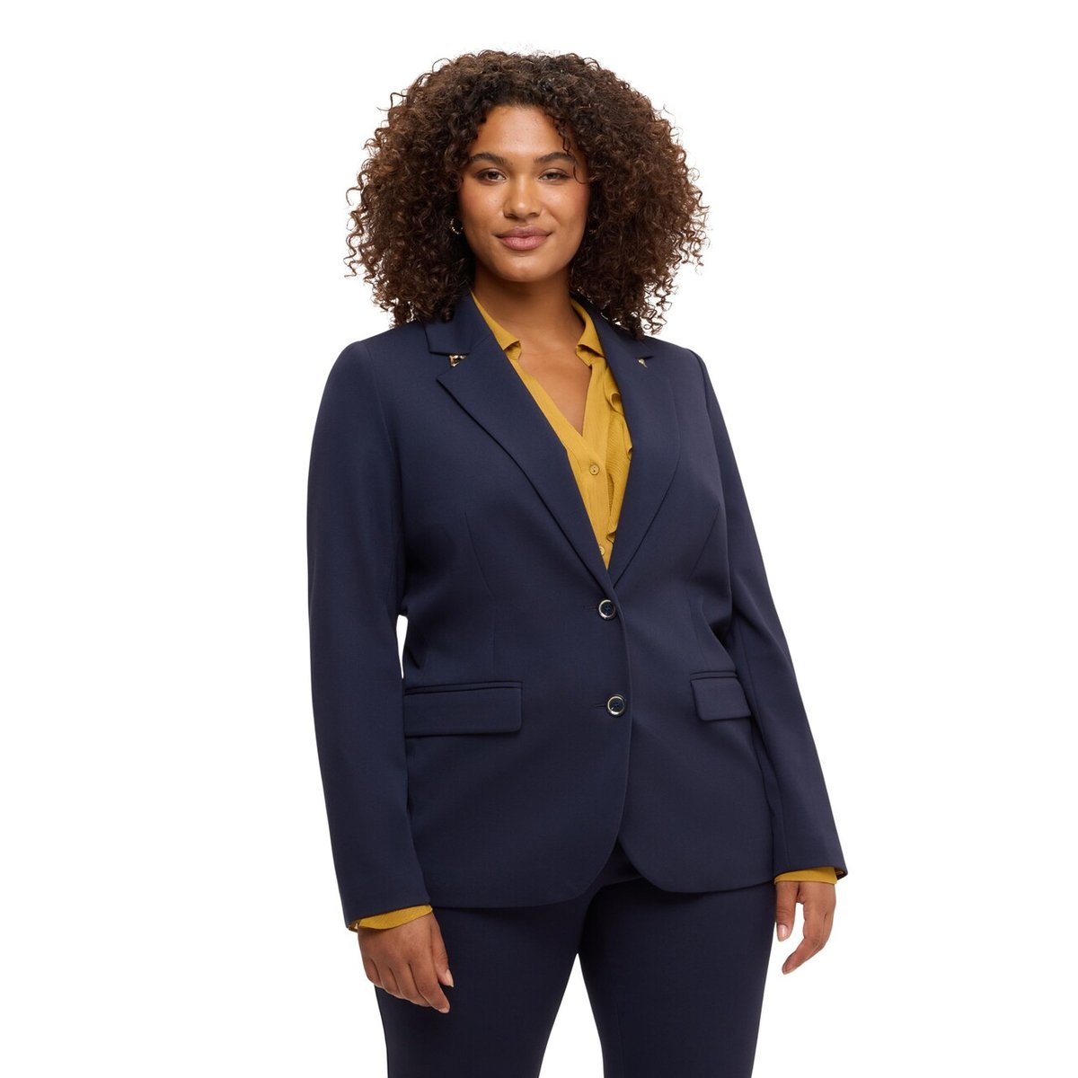 Blazer avec détails métalliques bleu, FIORELLA RUBINO