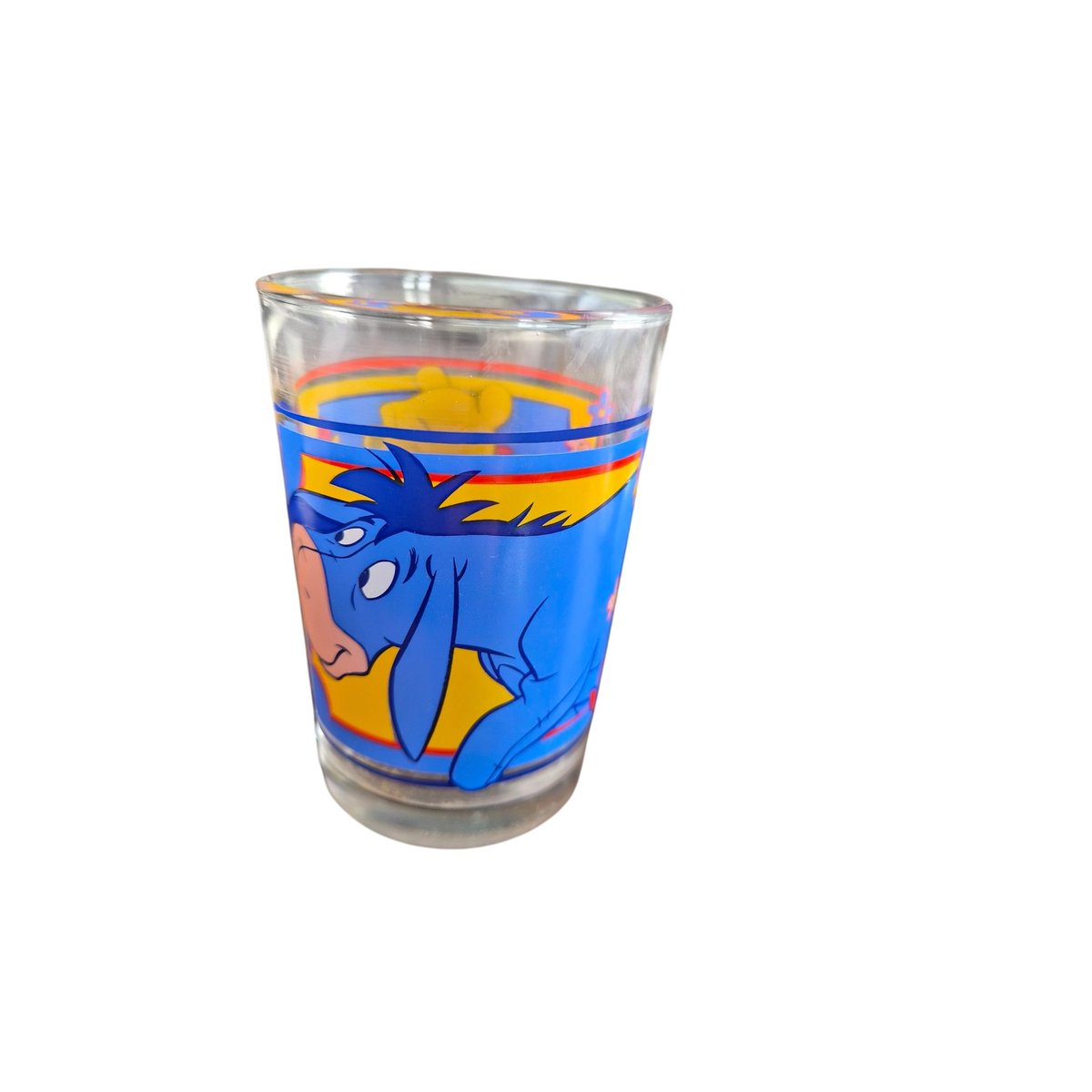 Verre Bourriquet et Winnie l'Ourson transparent, EDEN