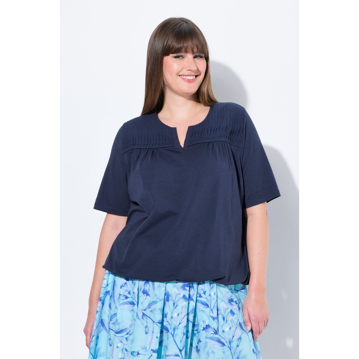 T-shirt marine, ULLA POPKEN