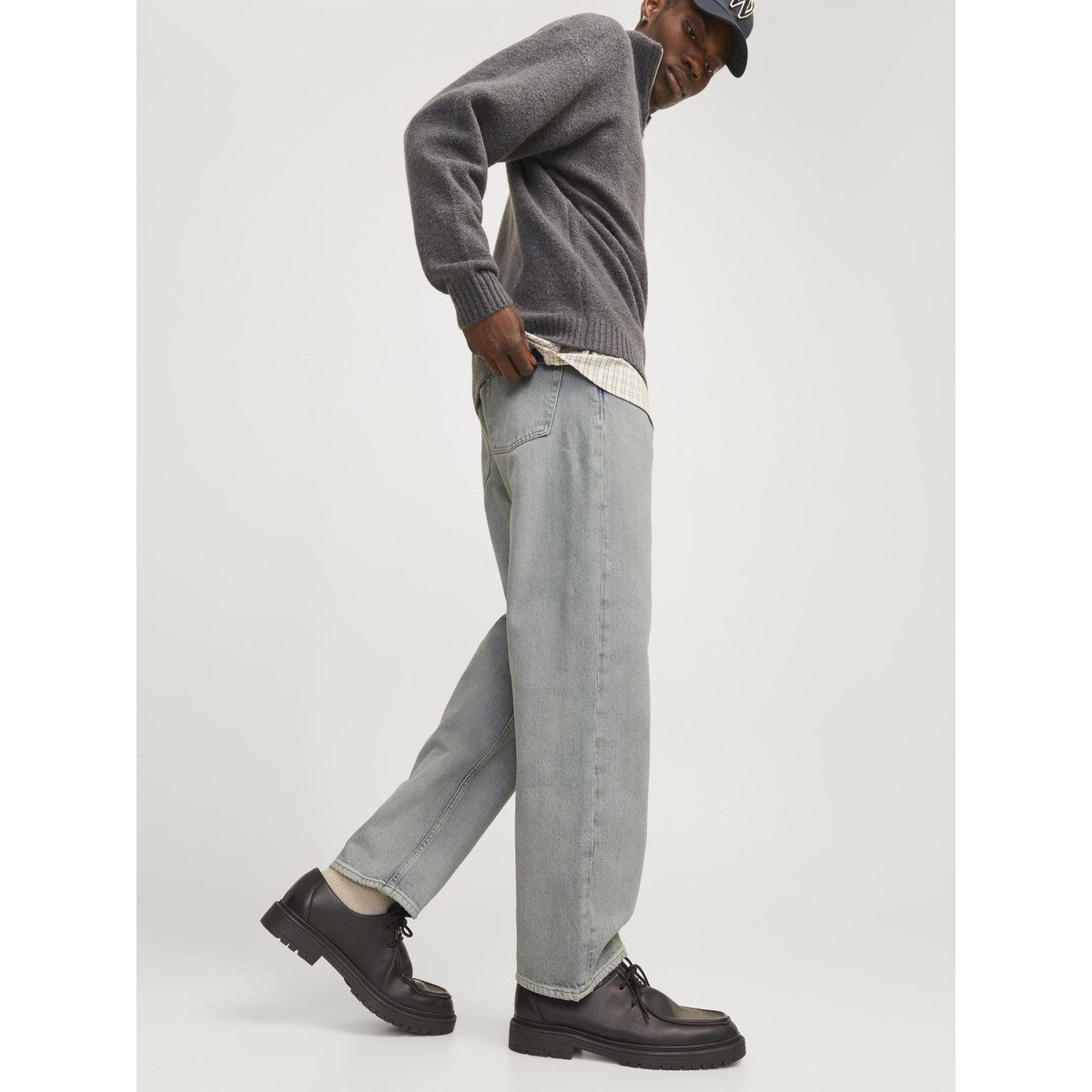 Jean Baggy Fit blue denim, JACK & JONES