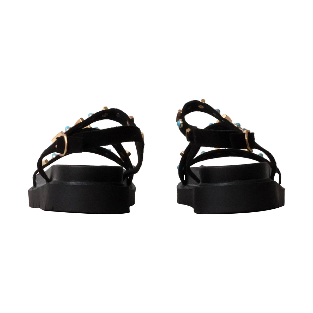 Sandales à Brides noir, ENZA NUCCI