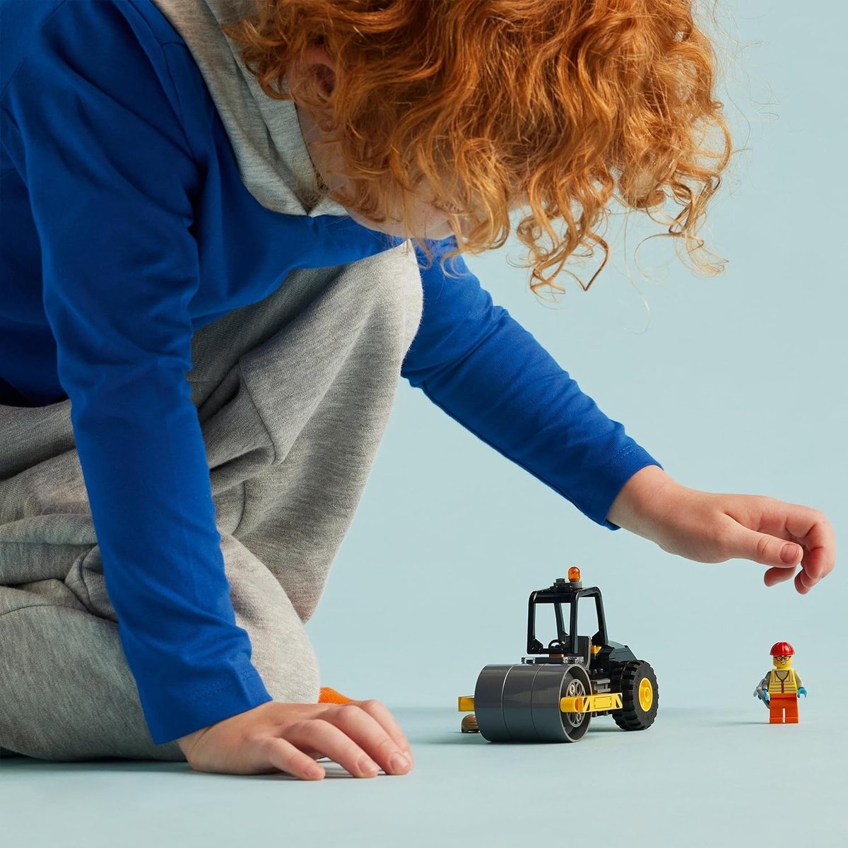 LEGO City  Rouleau Compresseur de Chantier 60401 multicolore, LEGO