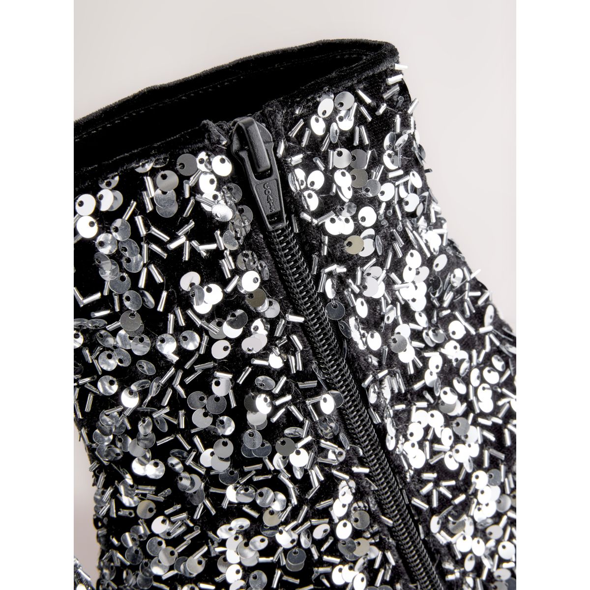 Bottines à talons et sequins forever comfort® noir, NEXT