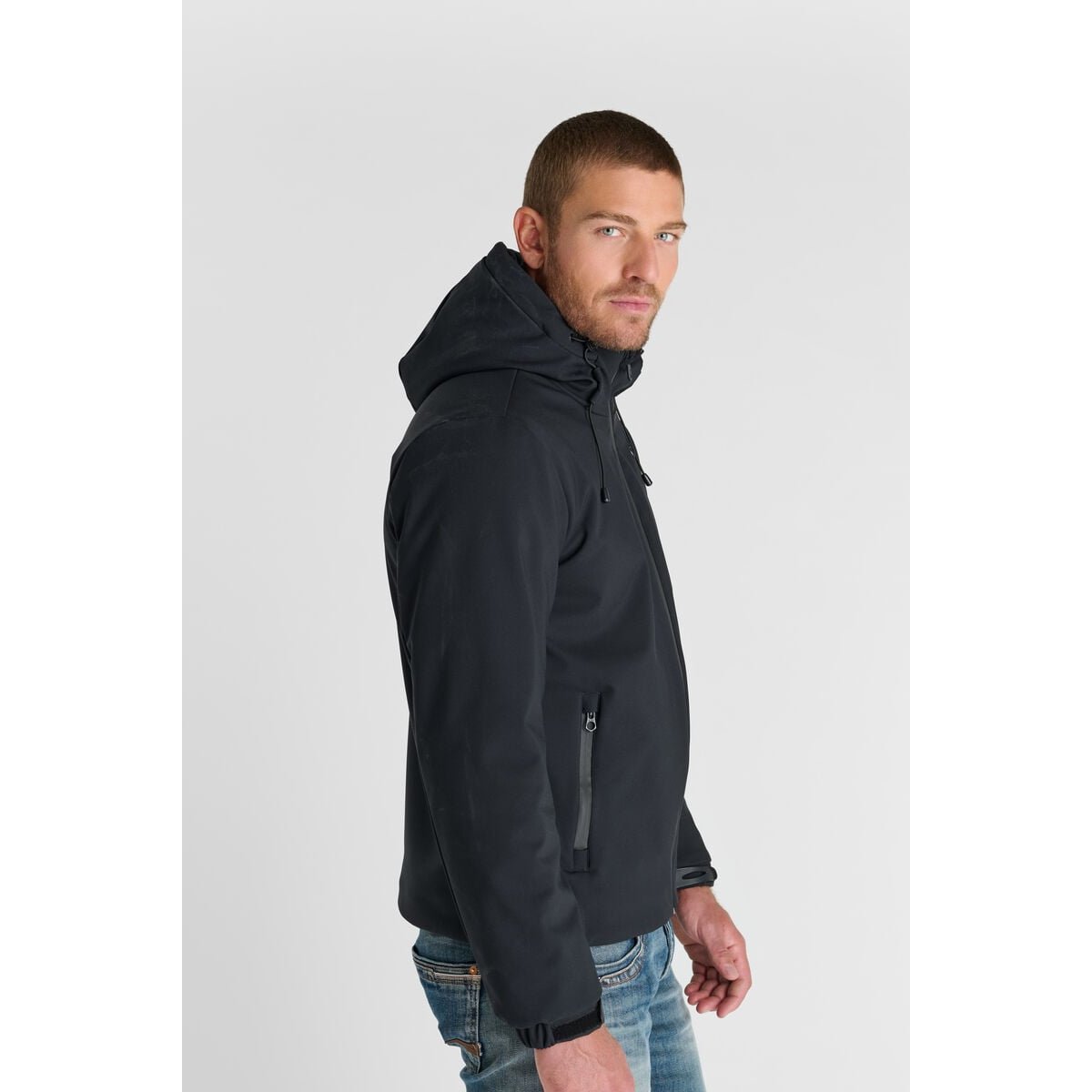 Parka LOEN black, LE TEMPS DES CERISES