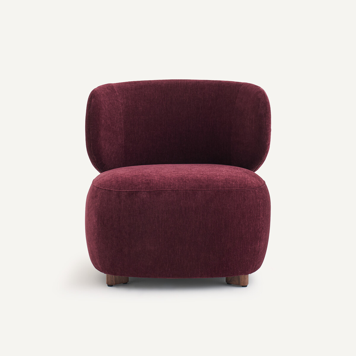 Chauffeuse en velours, MODALIE rouge bordeaux, EMMANUEL GALLINA X AM.PM