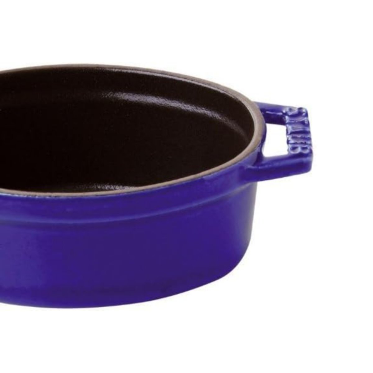 Cocotte 33 cm, Ovale, Bleu intense, Fonte bleu intense, STAUB