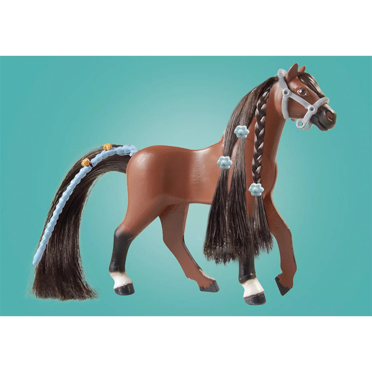 Zoe & Blaze avec parcours d'obstacles multicolore, PLAYMOBIL