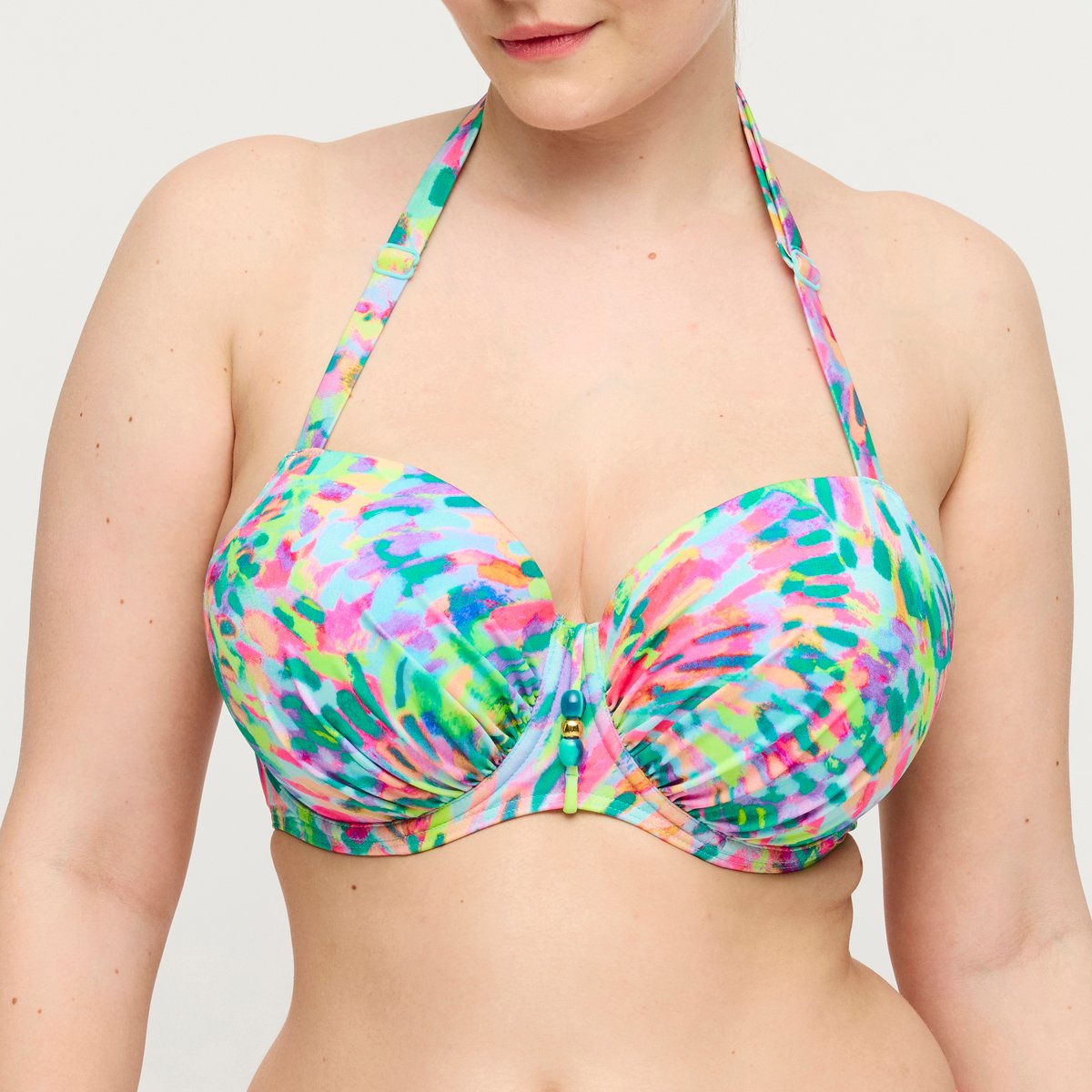 Haut de bikini balconnet rembourré DOUALA multicolor - impressionist summer, PRIMADONNA