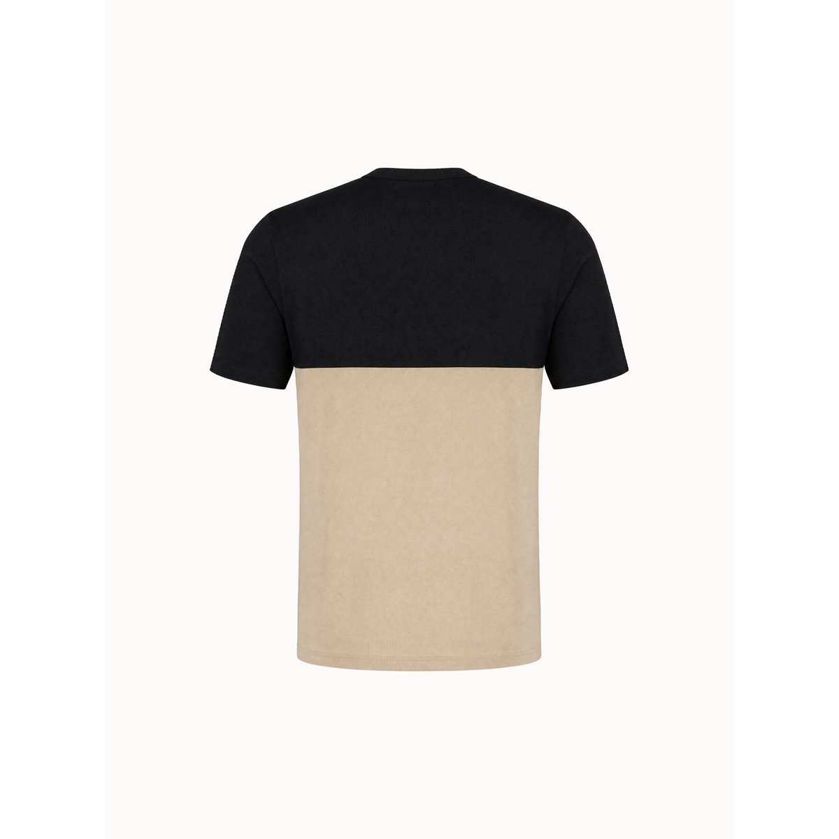 T-shirt en jersey de coton colorblock NOEL black, LE COQ SPORTIF