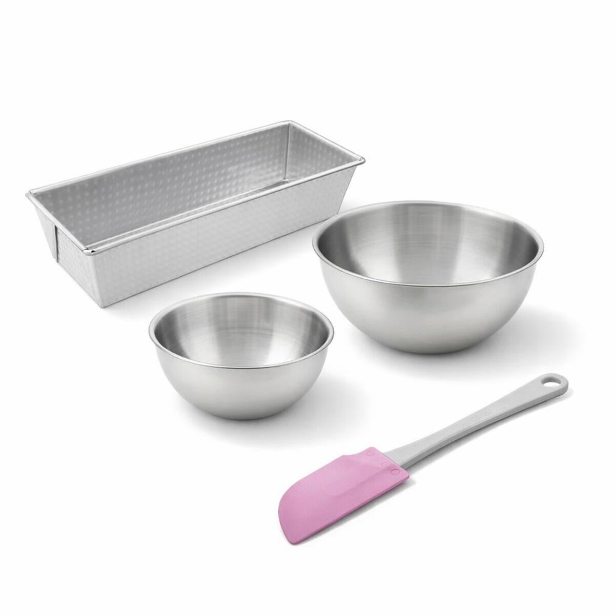 Set de 4 ustensiles de pâtisserie moule à gâteaux bol SILVER gris, ZENKER