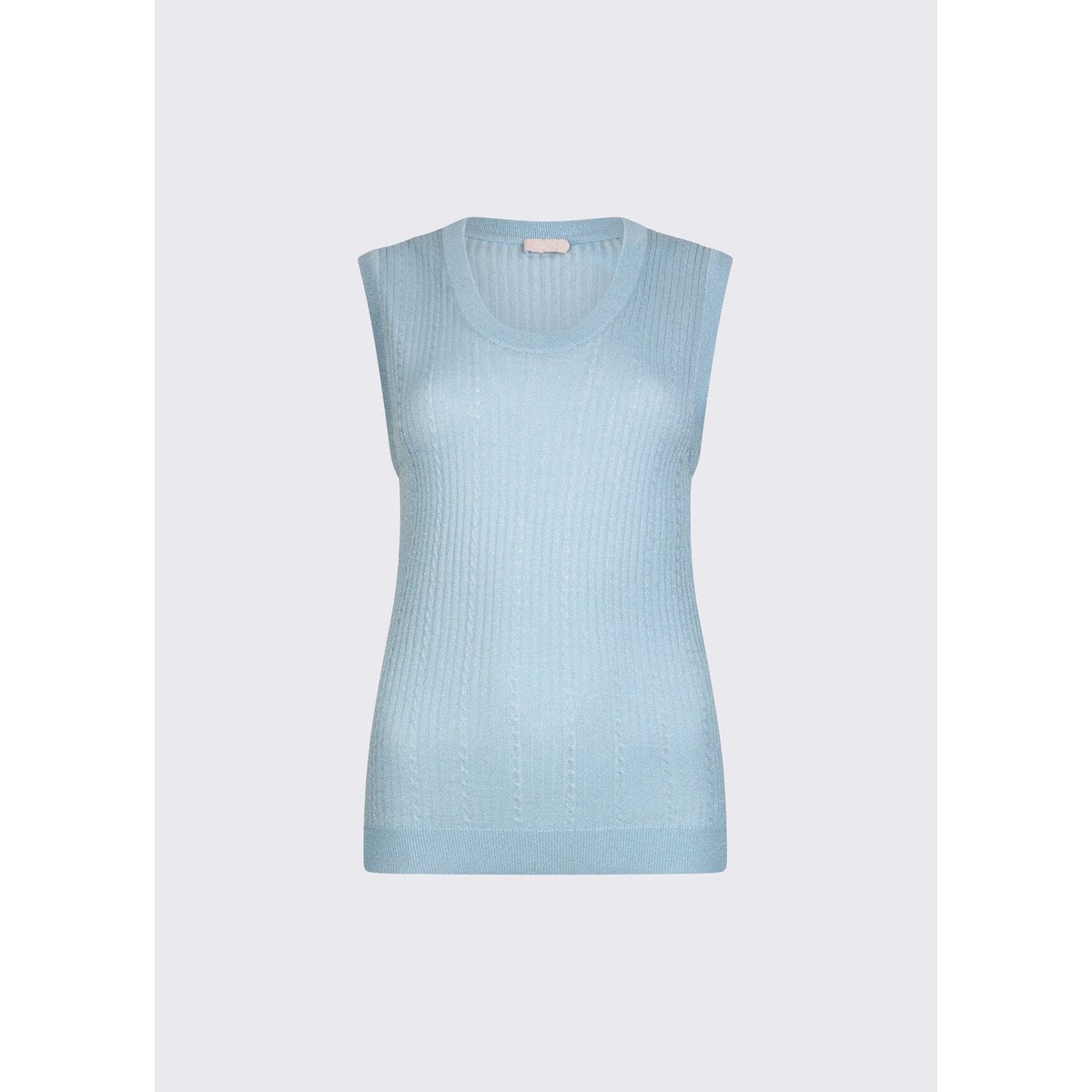 Top en maille bleu clair, LIU JO