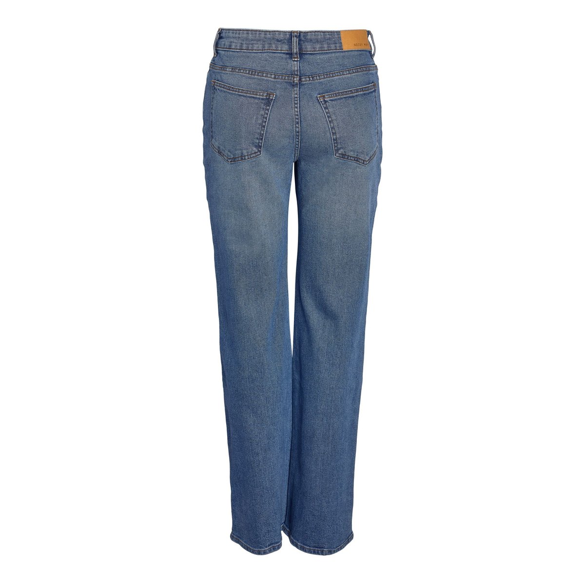 Jean Droit bleu - medium blue denim1, NOISY MAY
