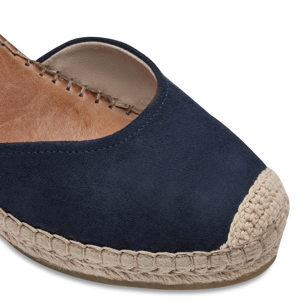 Espadrill à talon bleu marine, TAMARIS
