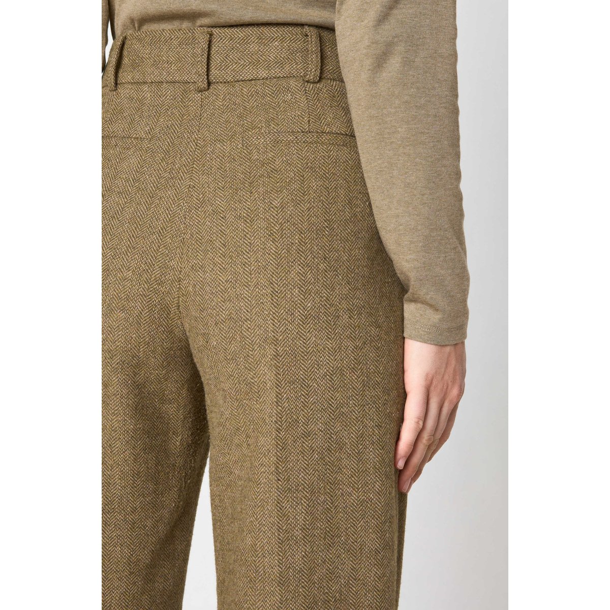 Pantalon droit MAXENCE vert, Maison 123