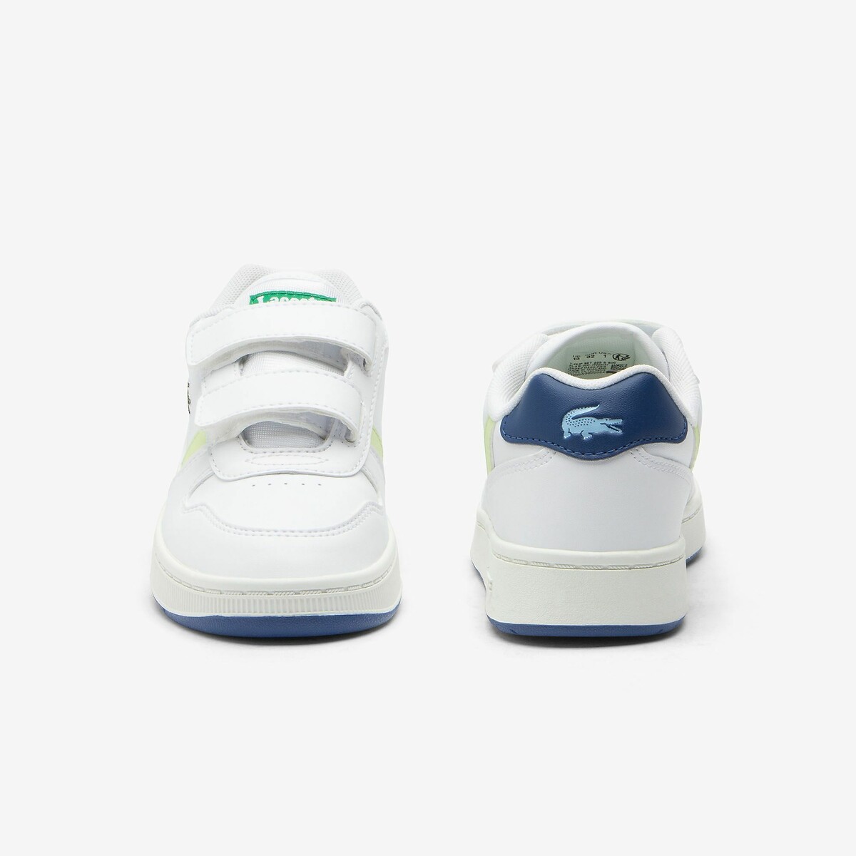 Kids T-Clip Set Trainers white/blue, LACOSTE